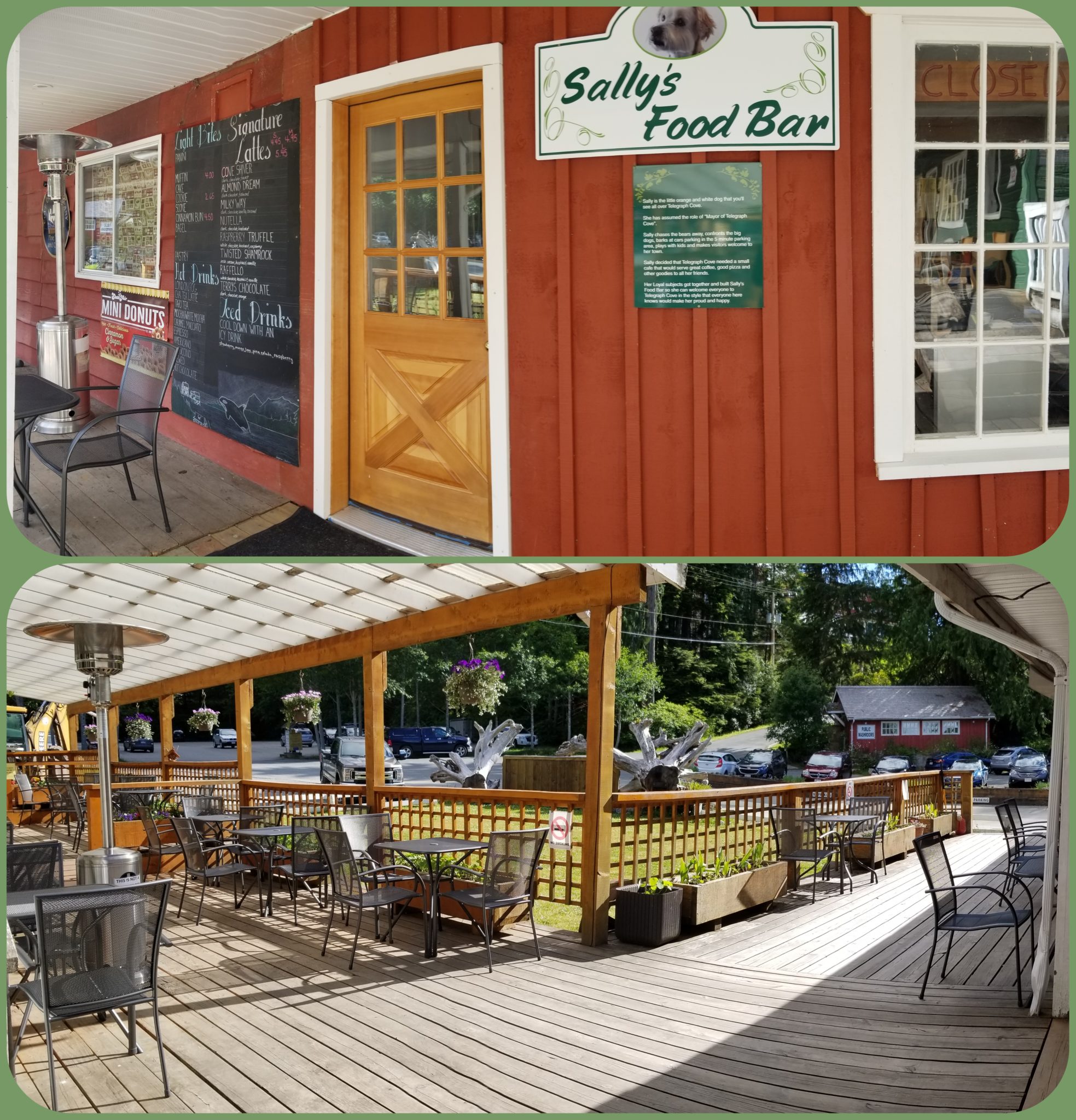 Sally's Food Bar & The Cove Coffee Company Telegraph Cove Resort